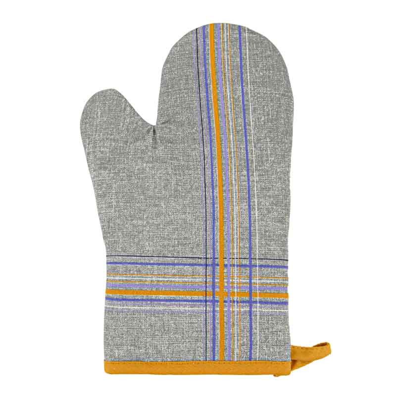 Gant de cuisine 'Aileen' jaune et violet