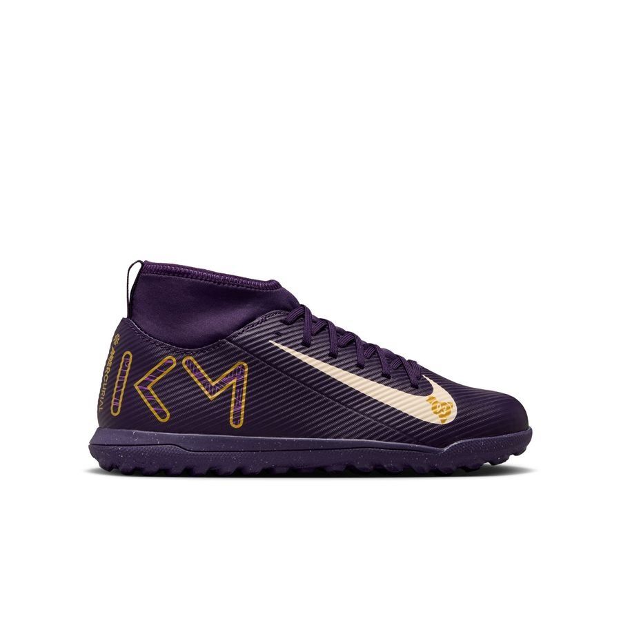Nike Mercurial Superfly 10 Club TF Mbappé Personal Edition - Violet/Blanc Enfant