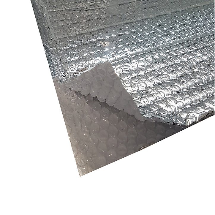Rouleau isolant thermique réflecteur aluminium 14 x 1,2 m (vendu au rouleau)