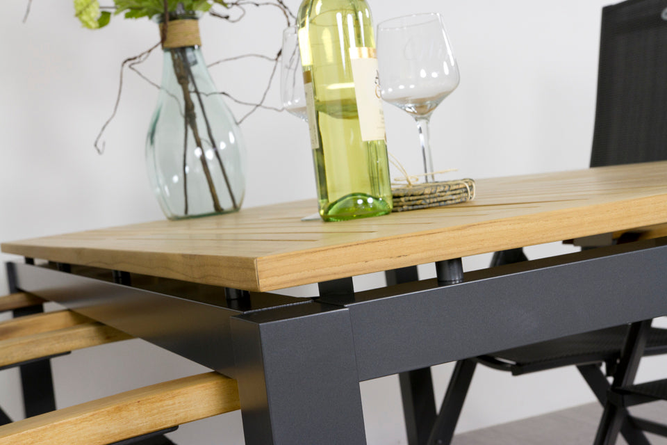Hartman Sonata tuintafel 160x90 cm. - Teak