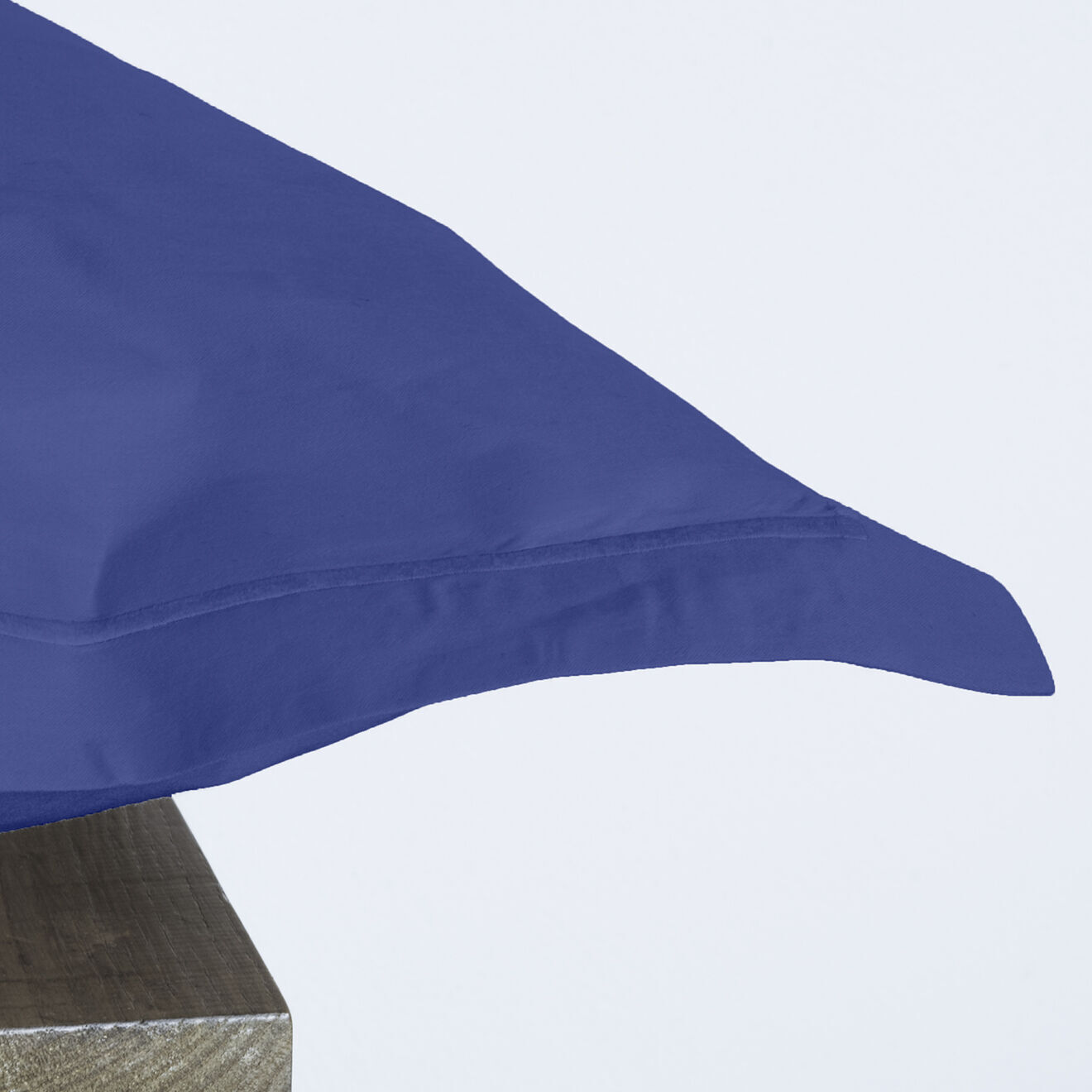 Febronie Home Taie d'oreiller 100% Satin de Coton Julia indigo