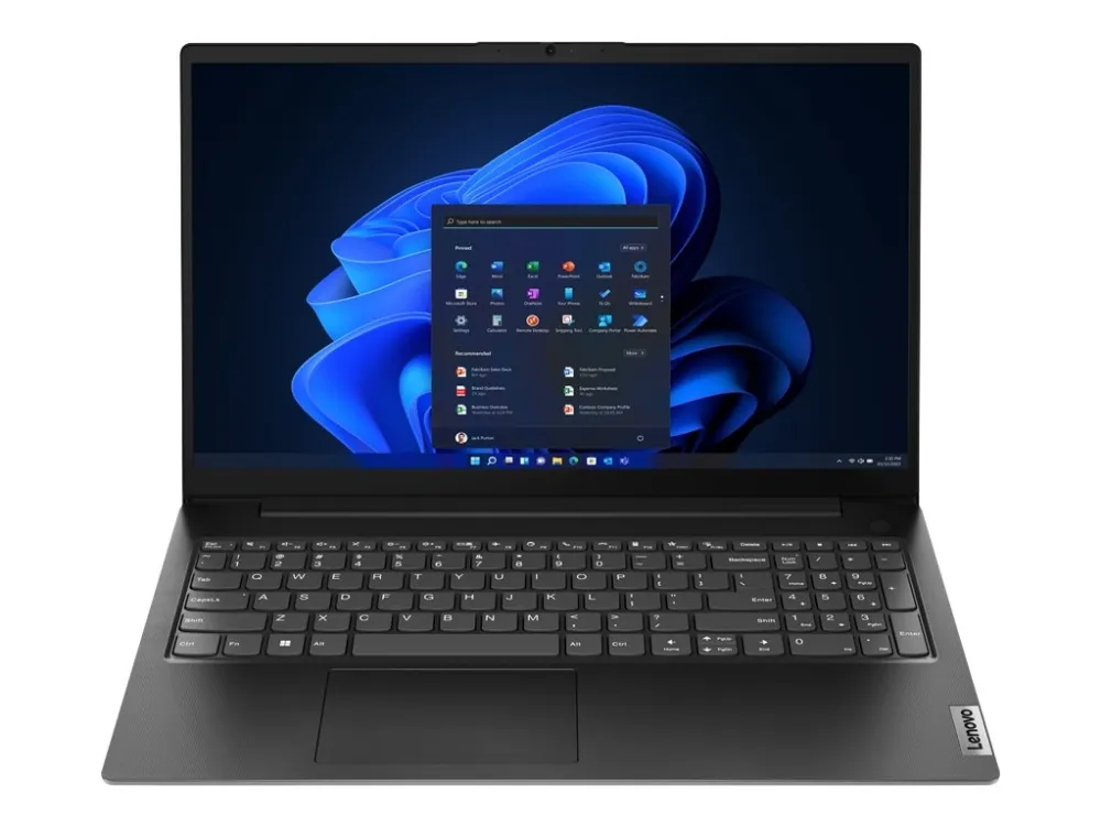 Lenovo V15 G4 AMN 82YU - 180° hængselsdesign - AMD Ryzen 5 - 7520U / op til 4.3 GHz - Win 11 Pro - Radeon 610M - 16 GB RAM - 512 GB SSD NVMe - 15.6