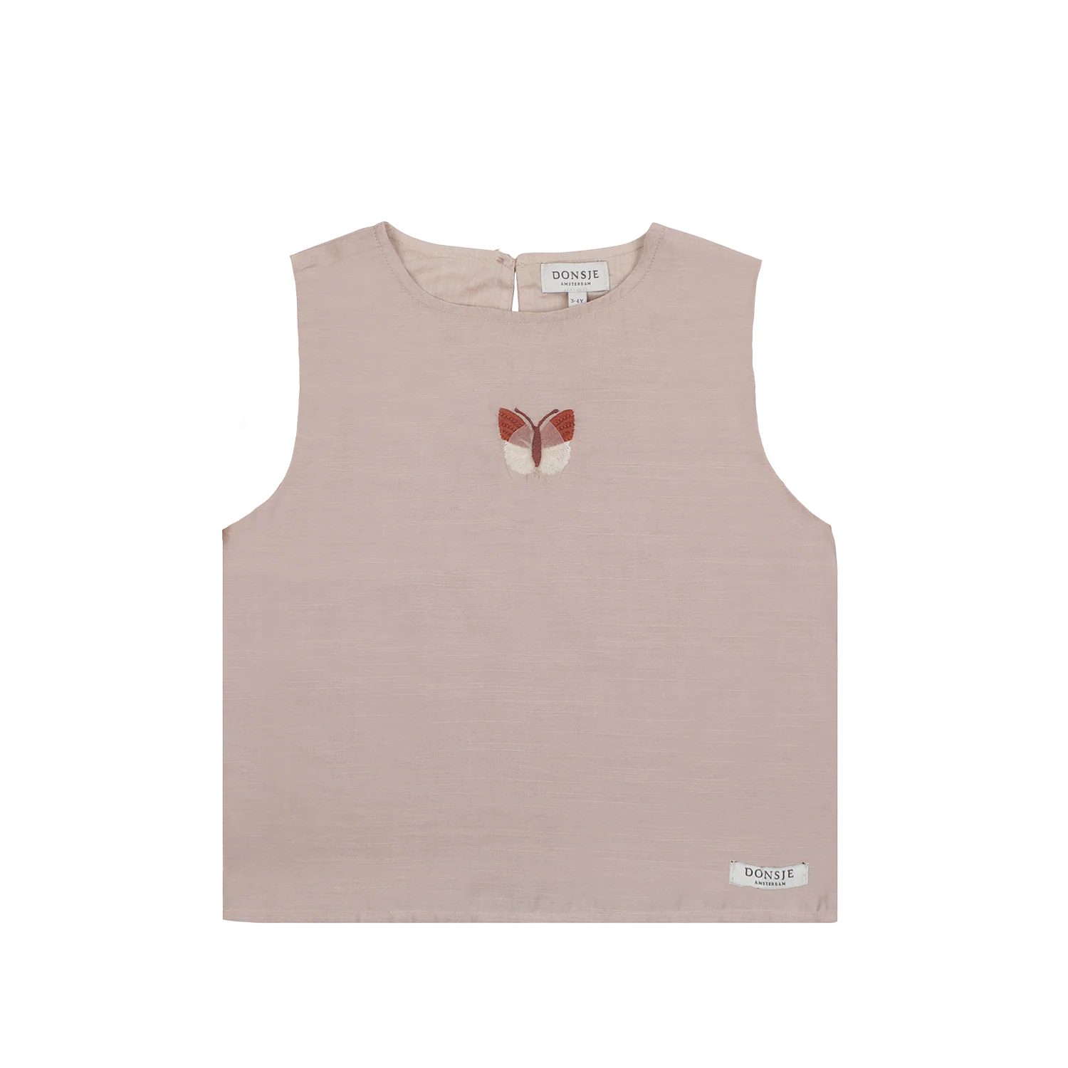 Linzie Top | Vlinder | Rose Mocha