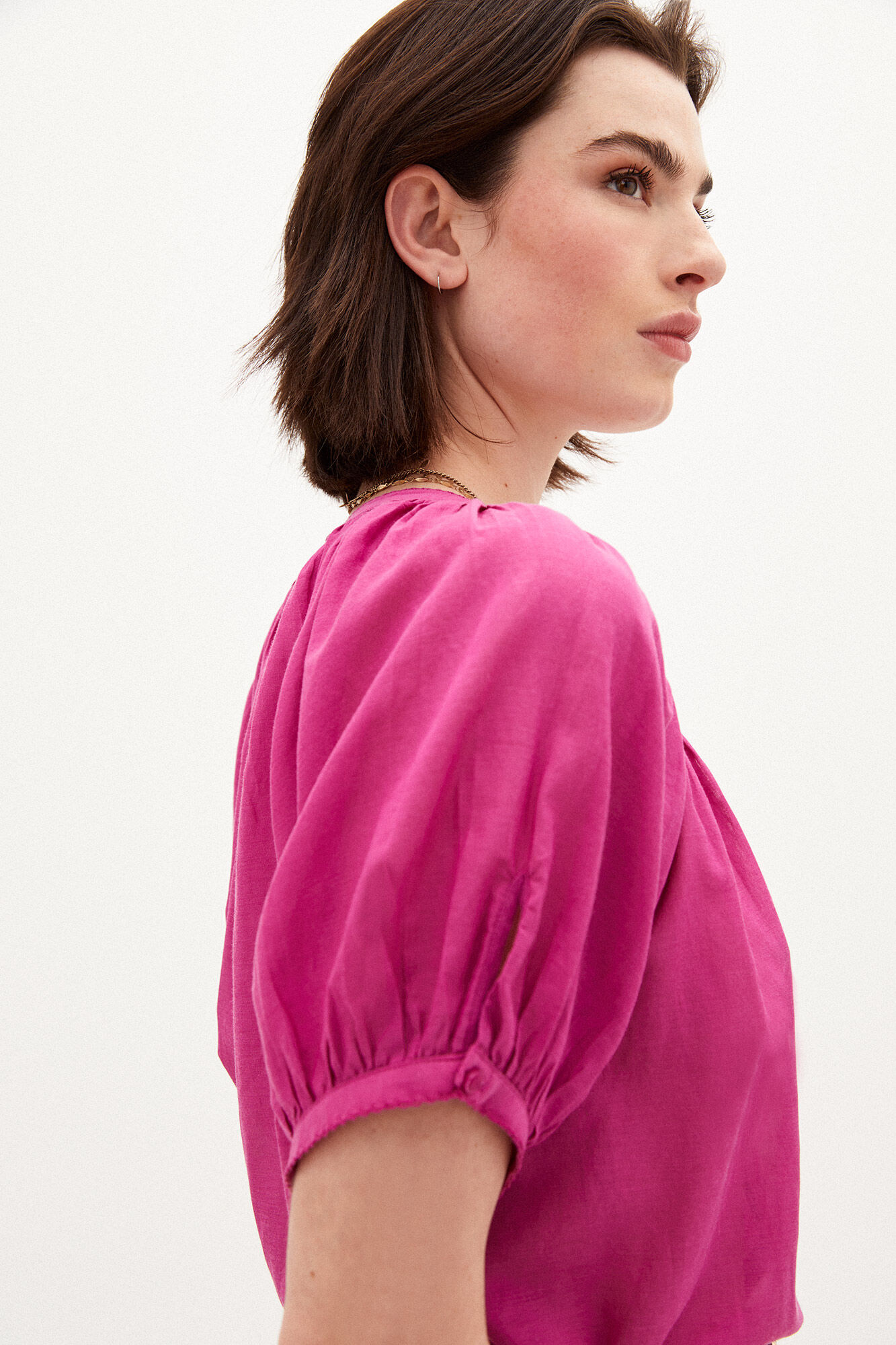 Camisa Cara Cotton - Rosa