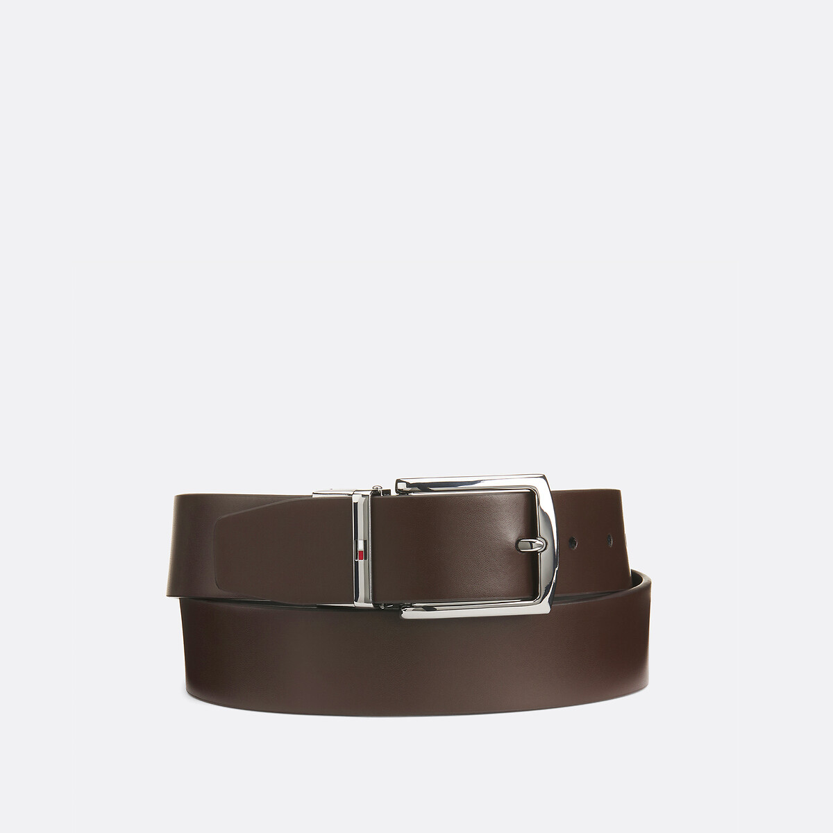 TOMMY HILFIGER<br>Cinto reversível de couro Denton 3,5 cm