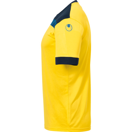 Camisa de manga curta Offense 23 Lima Amarillo/azul Marino Uhlsport