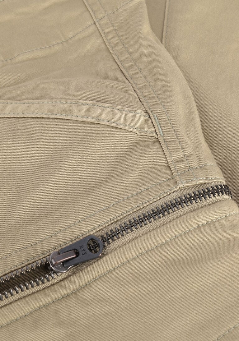 G-STAR RAW khaki g-star raw cargobroeken rovic zip 3d regular tapered