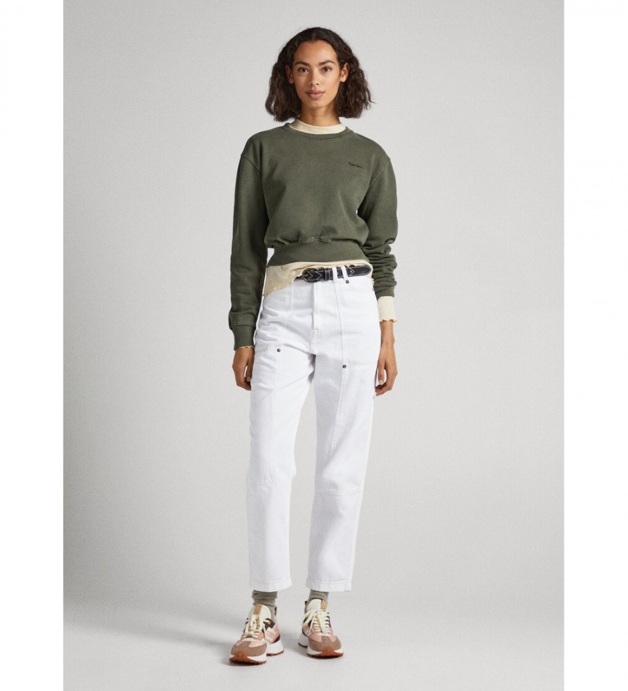 Moletom verde Adriana da Pepe Jeans