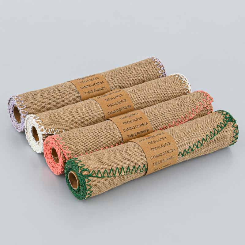 Chemin de table en jute
