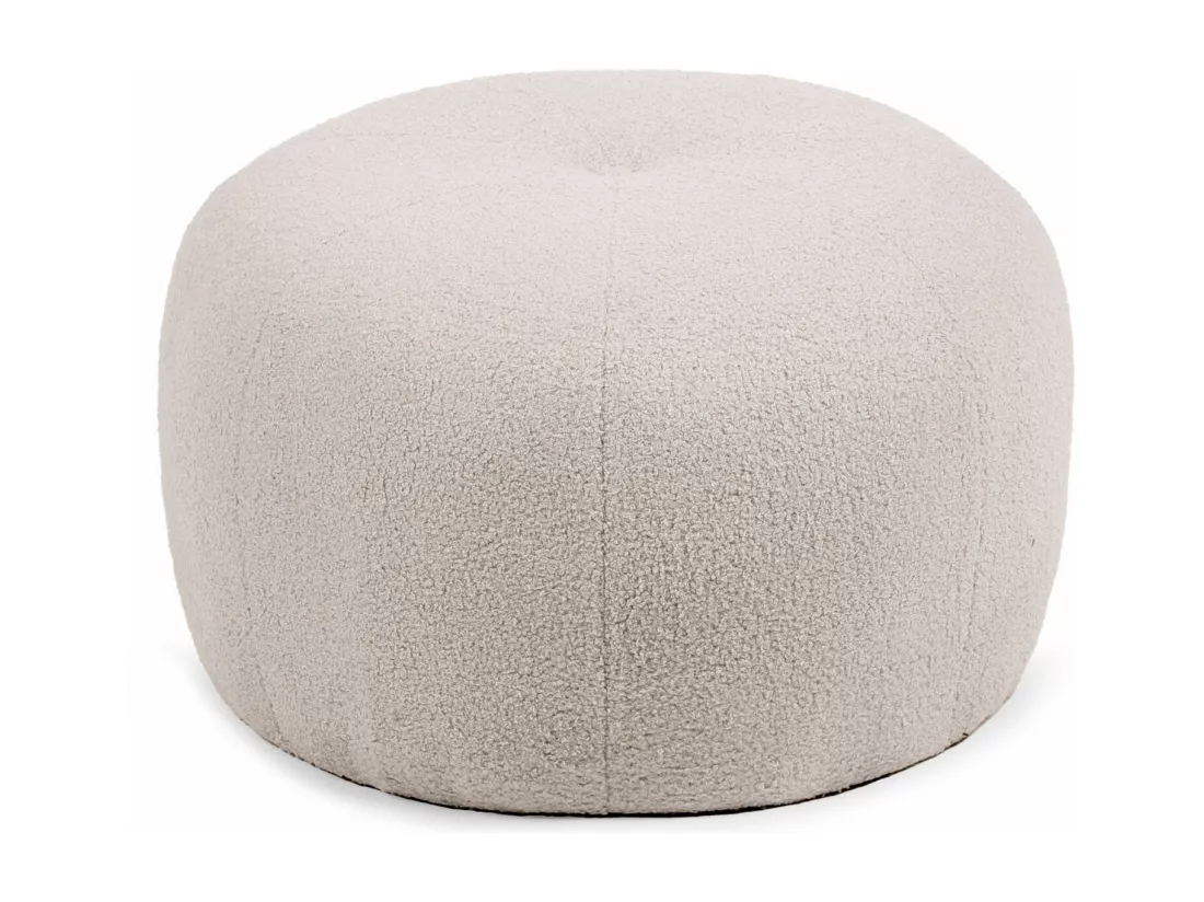 Pouf Rond Bouclette 