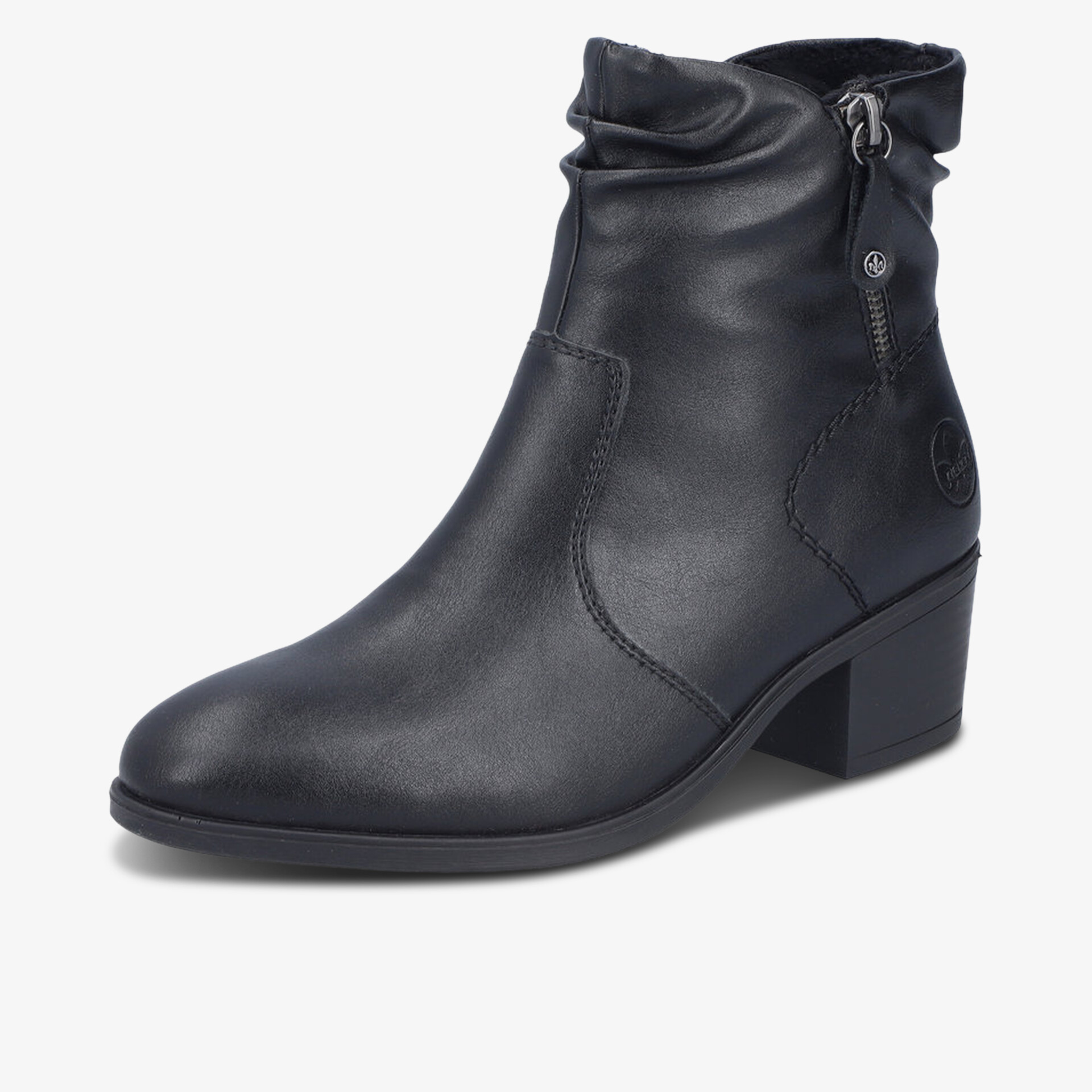 rieker Damen Klassische Stiefeletten schwarz