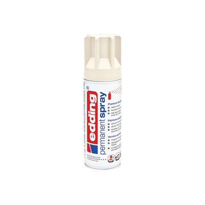 Edding 5200 - Bombe de peinture acrylique - blanc crème - mat - 200 ml