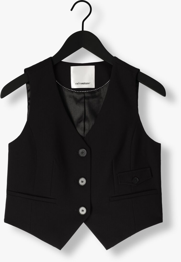 CO\\'COUTURE zwarte co'couture gilet vola tailor vest
