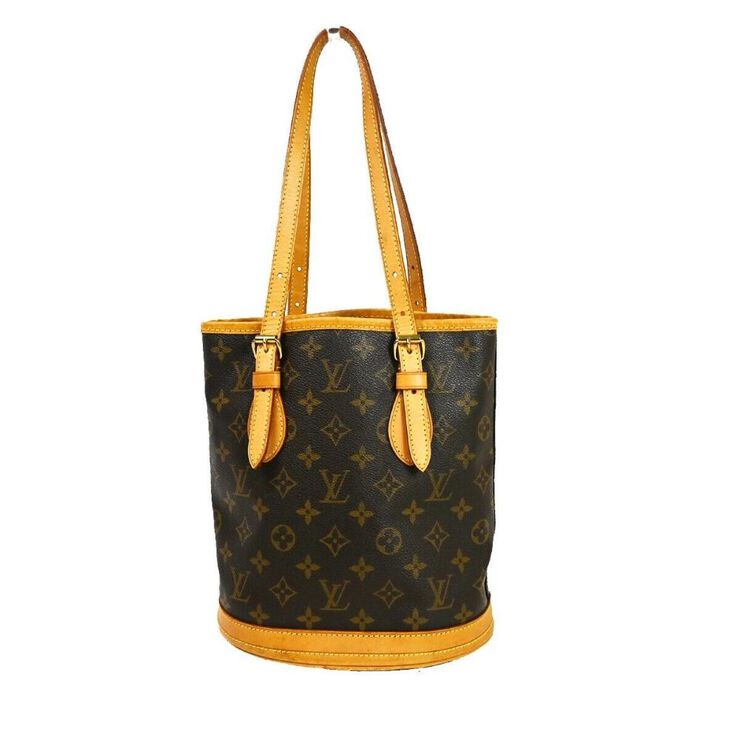 Louis Vuitton Vintage Louis Vuitton Bucket Bag Brown