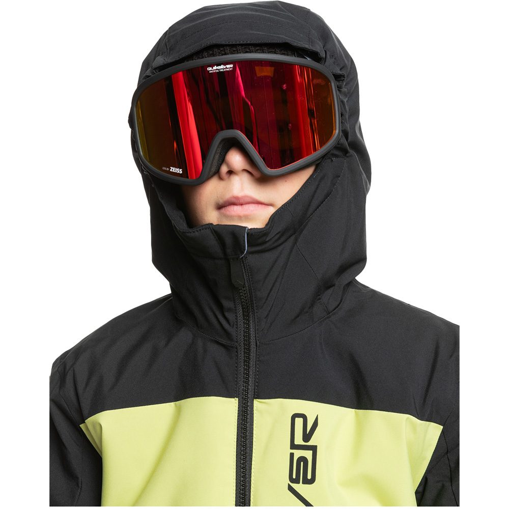 Quiksilver Side Hit Youth Skijacke Jungen true black