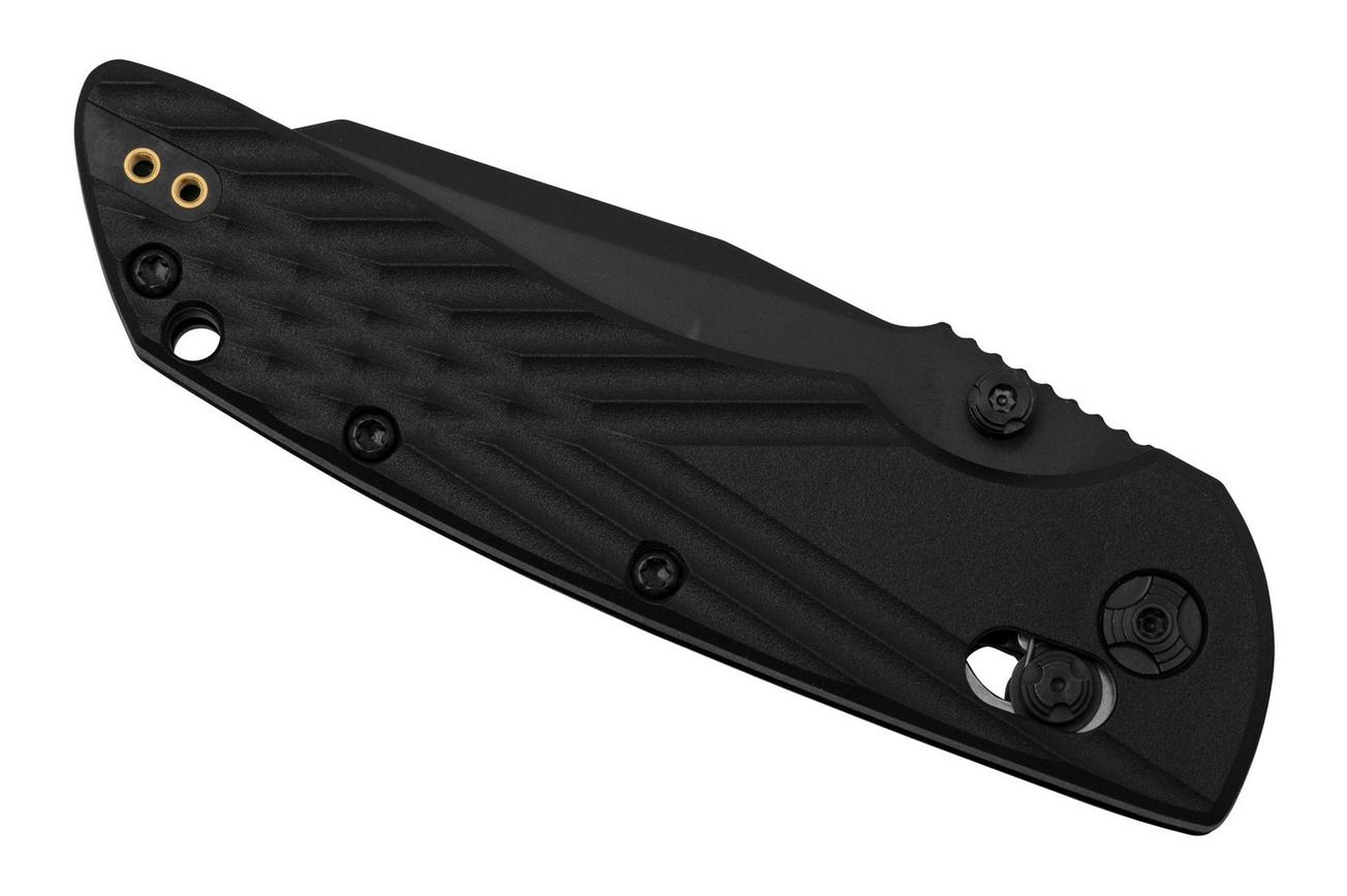 Hogue Deka 24266 Black Cerakote CPM-20CV Wharncliffe, Black G10, zakmes