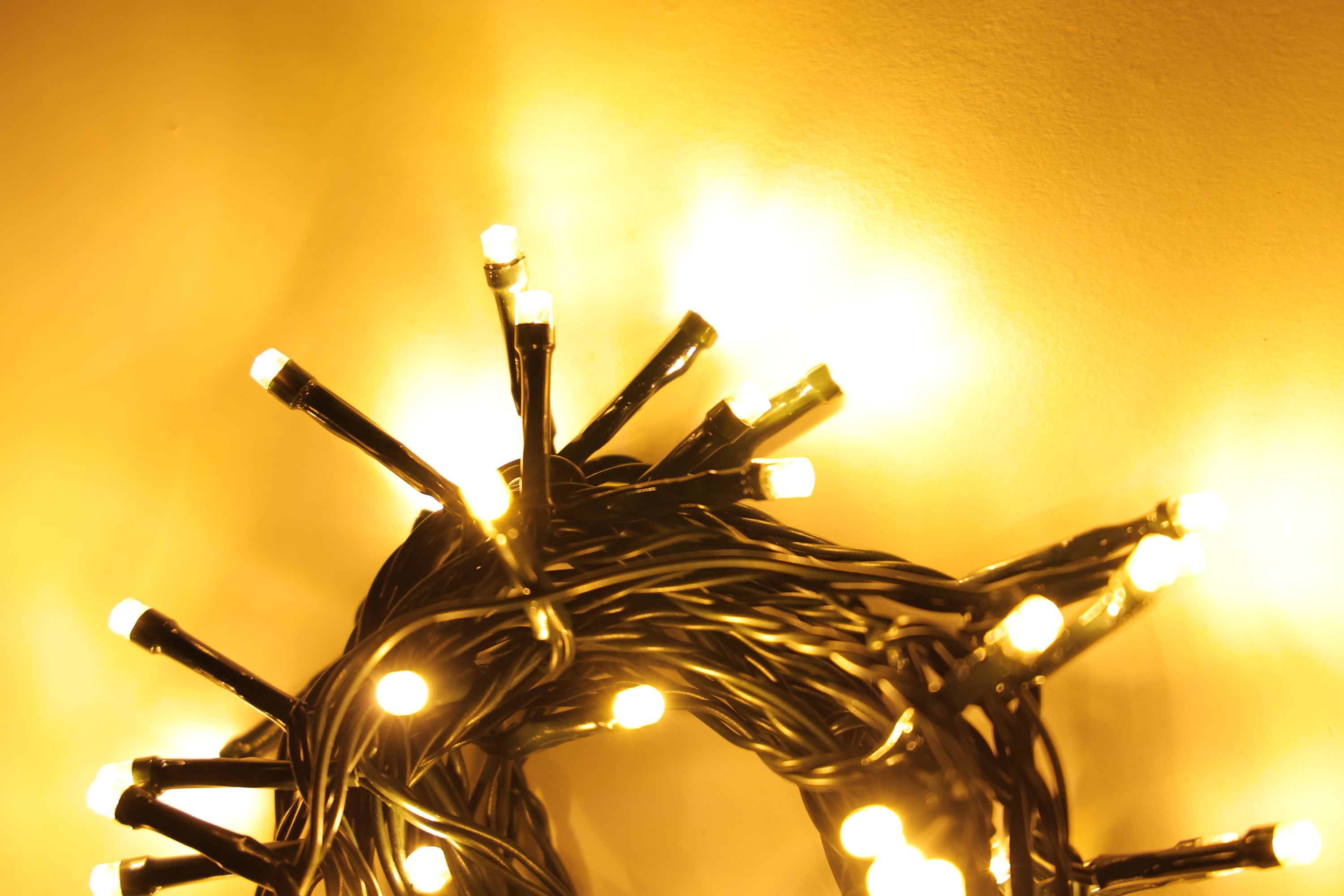 LED Lichterkette 25 m warmweiss