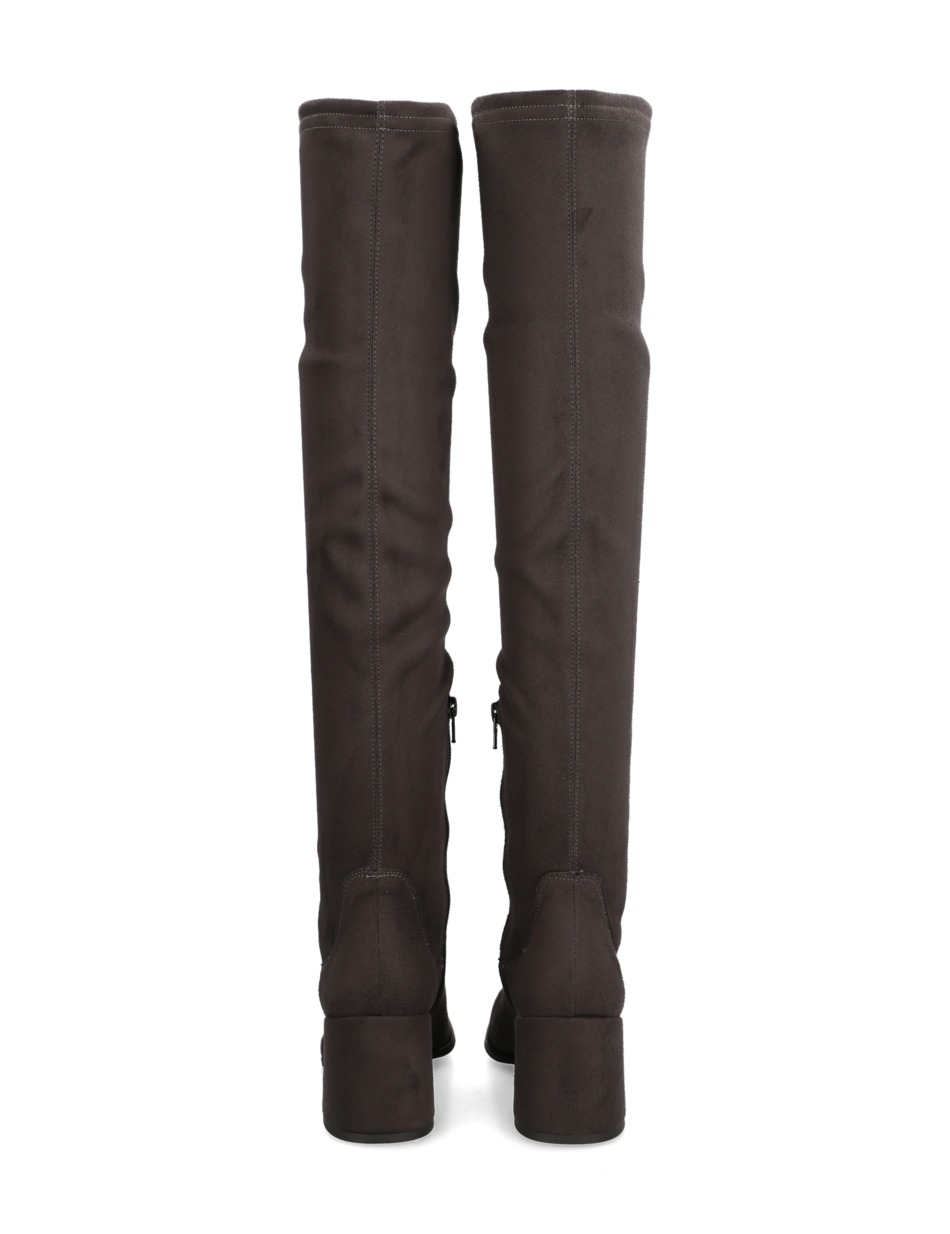 Lederimitat/Textil Overknee
