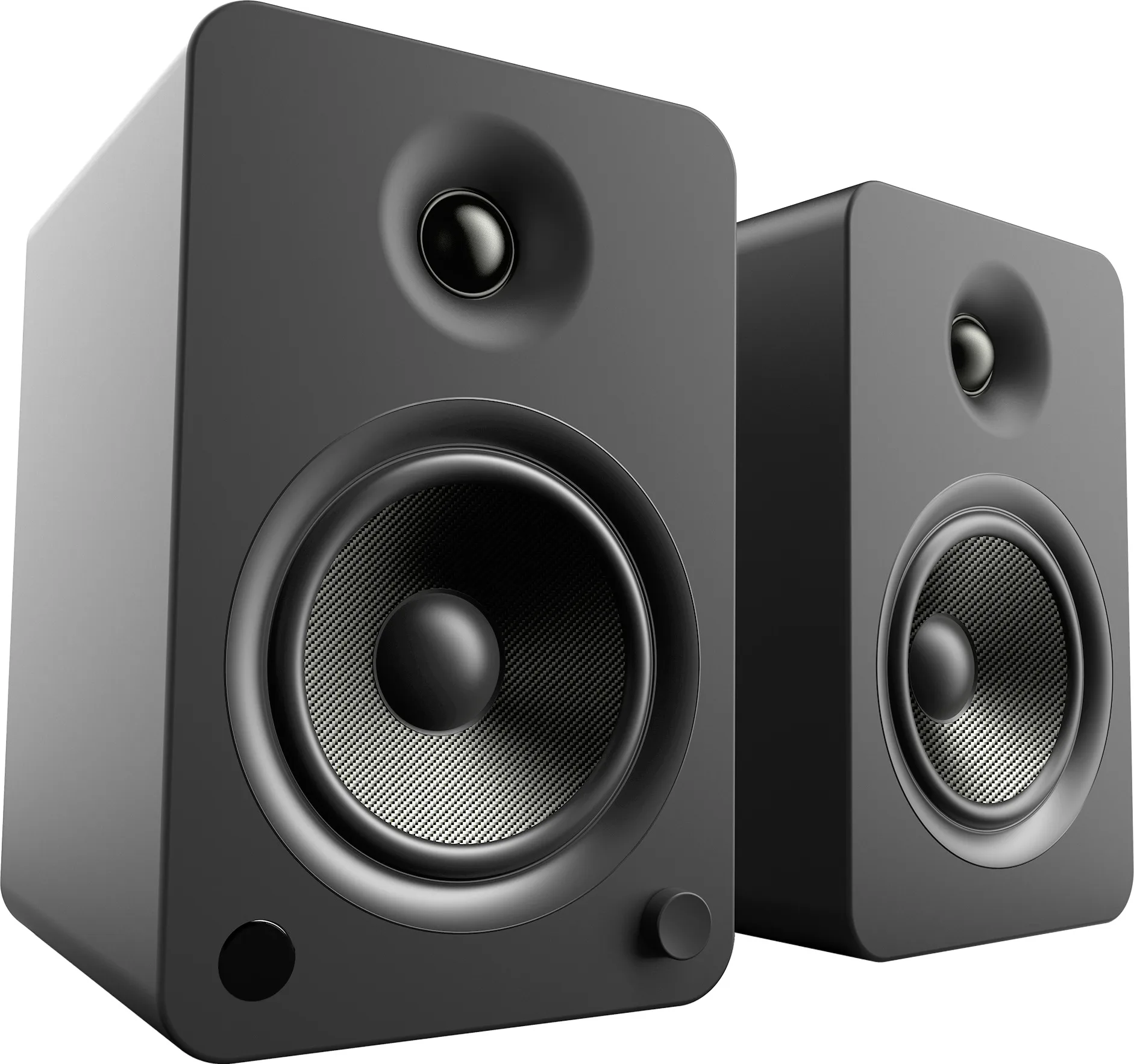 Kanto YU6 Noir (la paire) Enceintes sans fil hi-fi