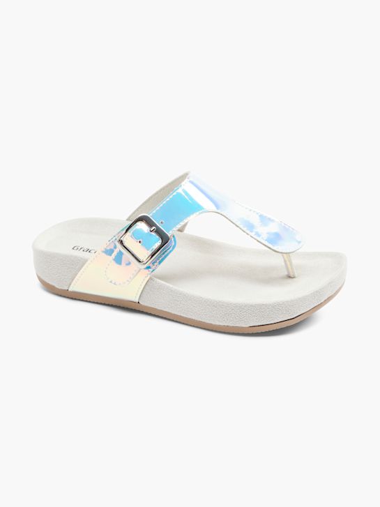 Graceland Pantoletten-Zehentrenner multicolor