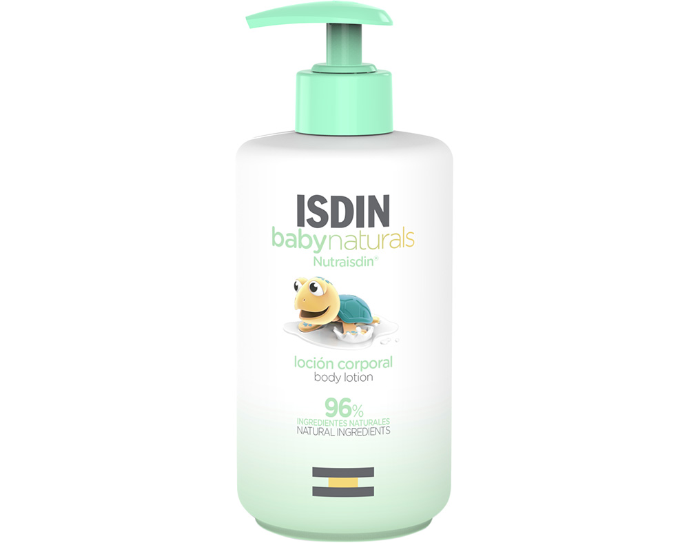 LOÇÃO ISDIN BABY NATURALS COM DOSEADOR 400ML