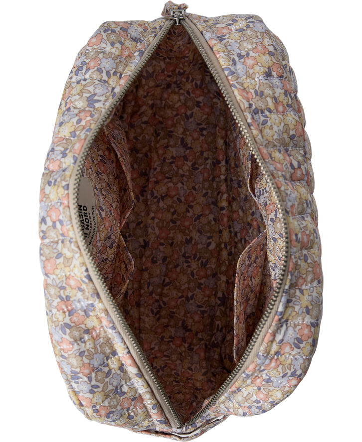 Magasin du Nord Collection Matilda 1 Make up bag Lavender Floral Print small Lavender floral print