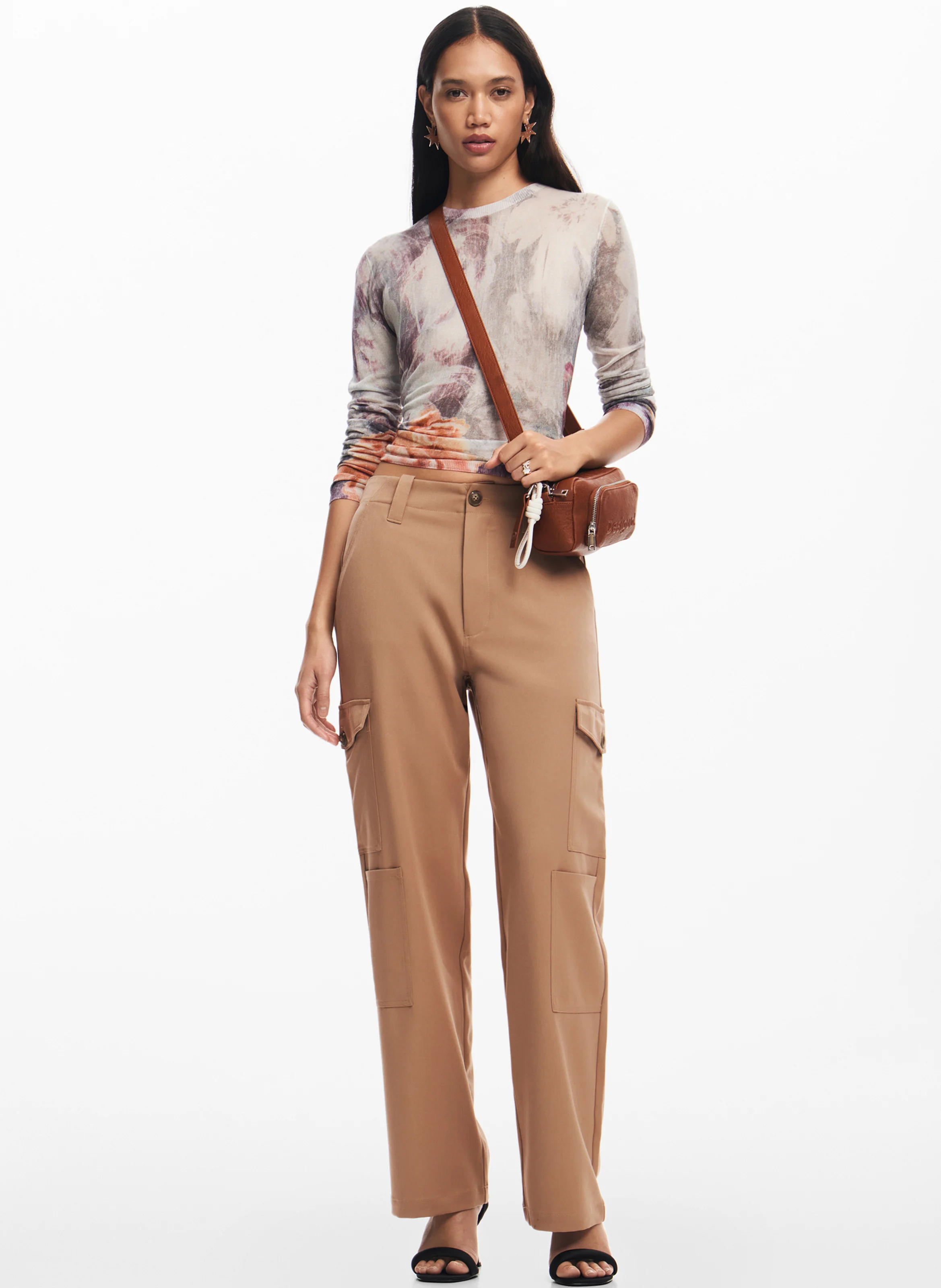 Sac porté épaule| Marron