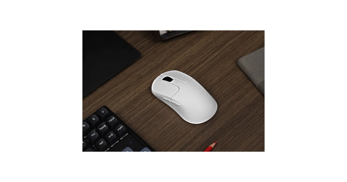 KeychronM3 Mini Wireless gaming muis  (Wit, 100 - 26.000 dpi)