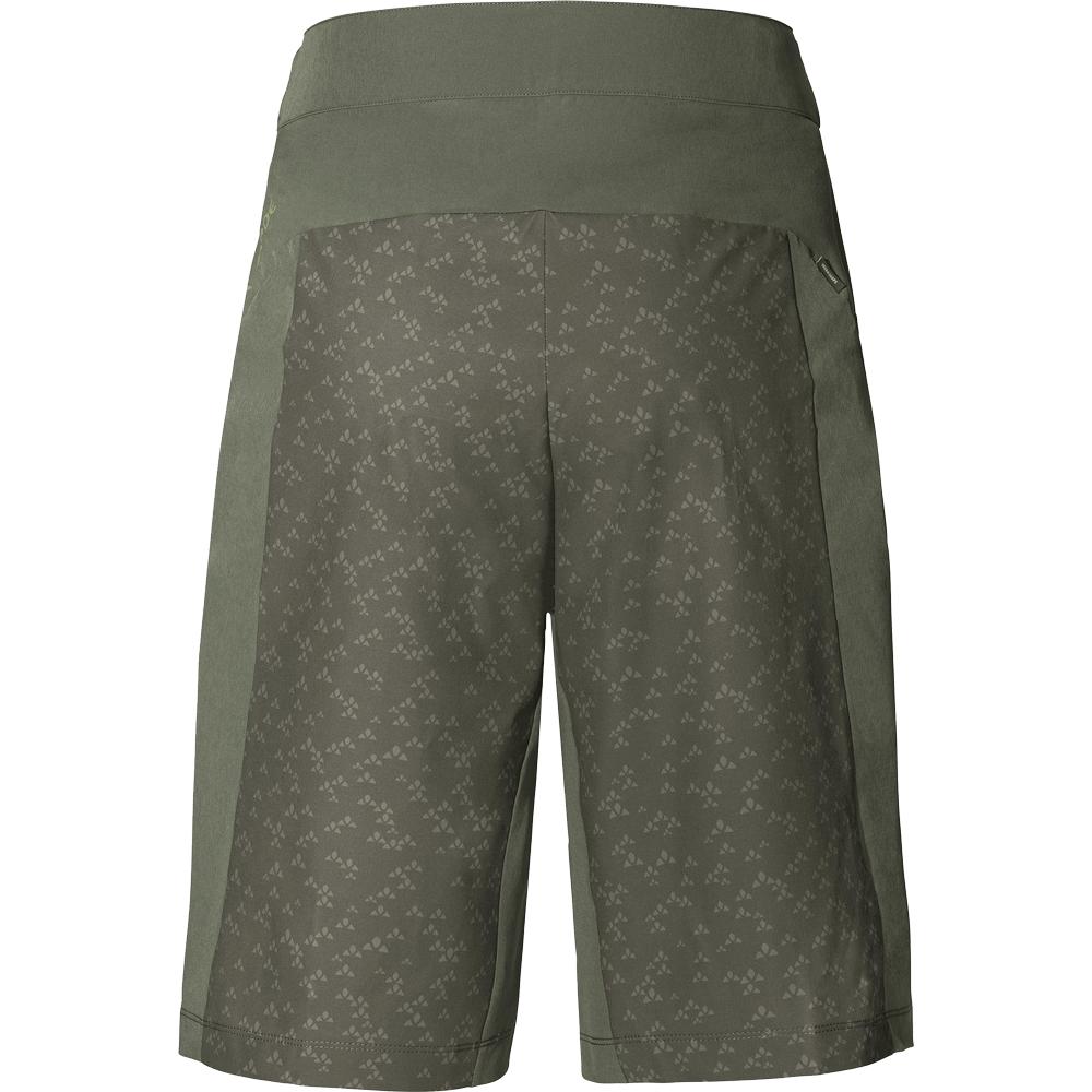 VAUDE Ledro Print Shorts Damen khaki