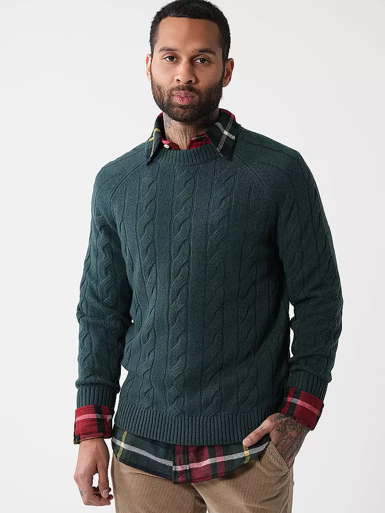 ECOALF Pullover TILOALF dunkelgrün