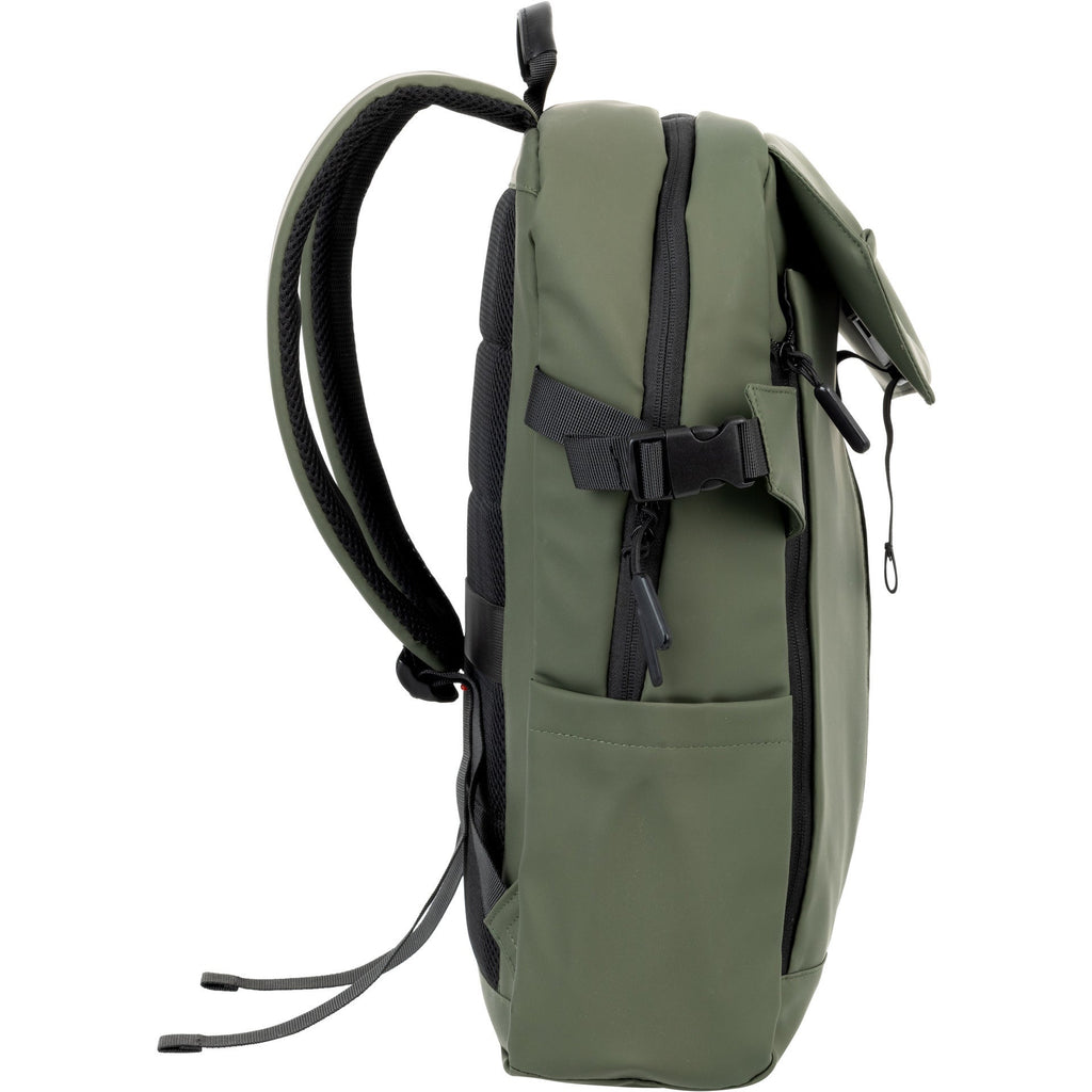 Mochila Office Borracha Verde Escuro Note!
