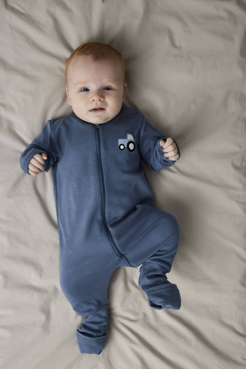 NAME IT pyjama NBMNIGHTSUIT - set van 2 blauw/ecru
