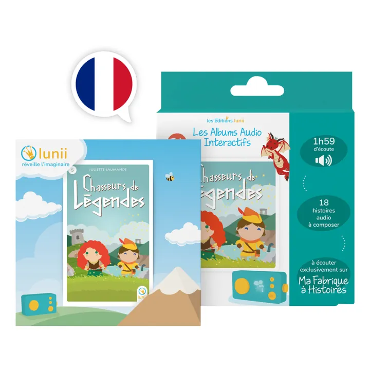 Lunii Coffret livre audio - Chasseurs de légendes