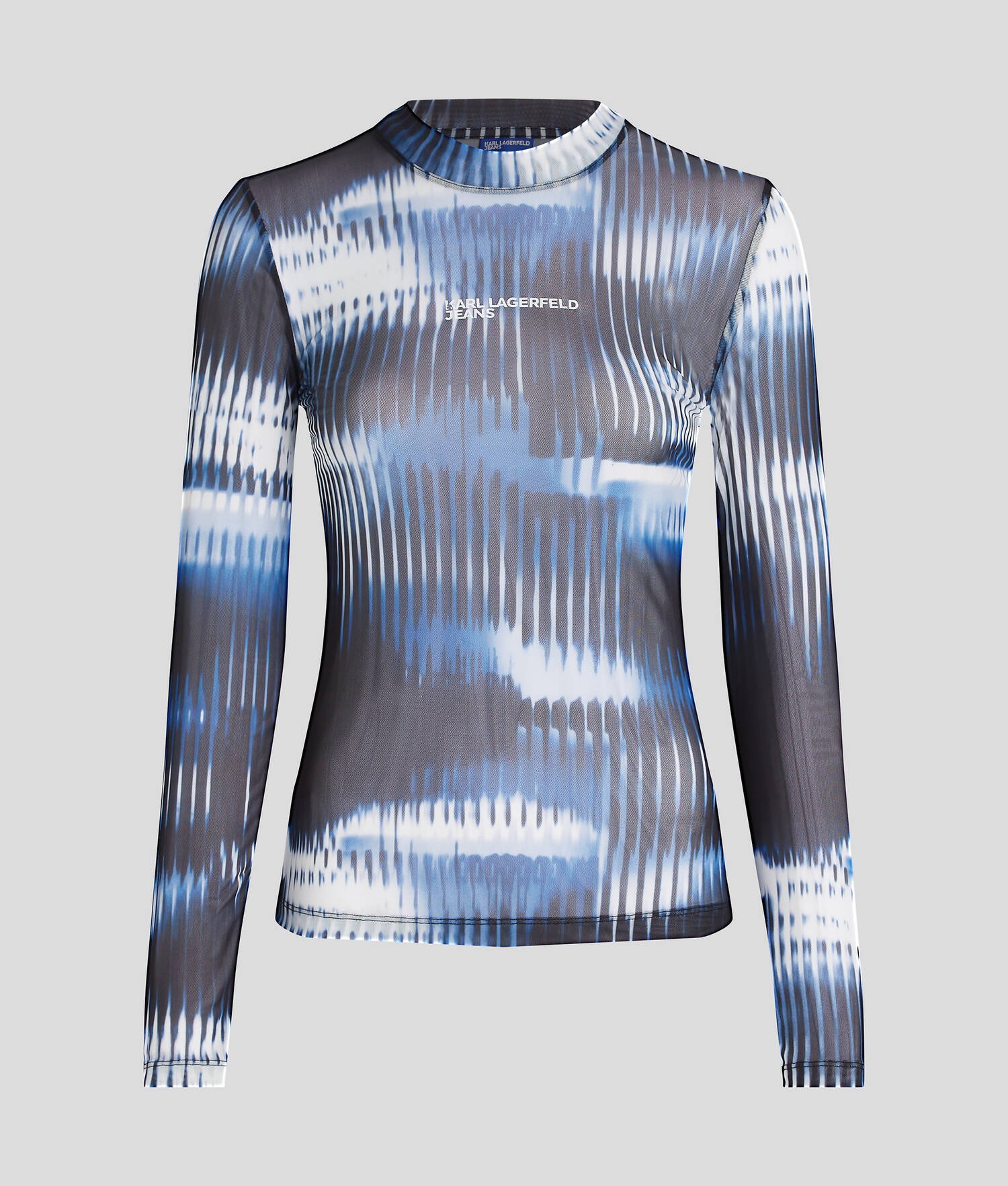 HAUT EN MAILLE IMPRIMÉ GLITCH