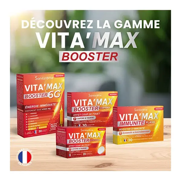 Santarome Vita'Max Flash Reforço Imunológico 30 comprimidos