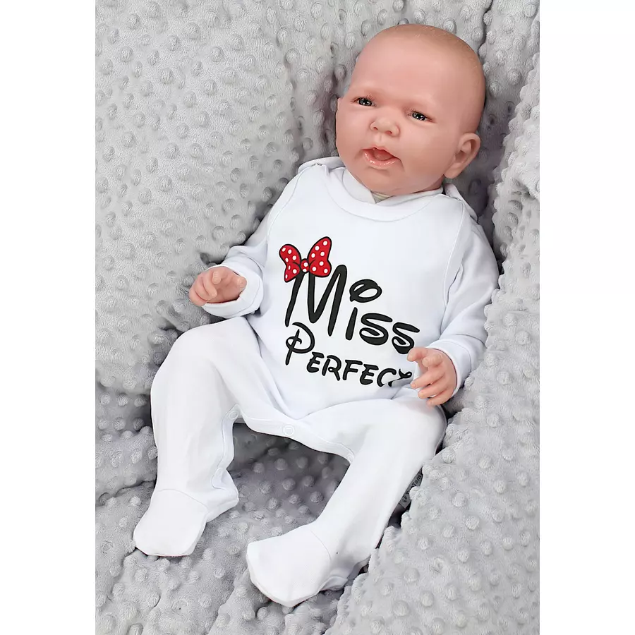 TupTam Baby Unisex Strampler-Set mit Aufdruck Spruch 2-tlg weißbordeaux