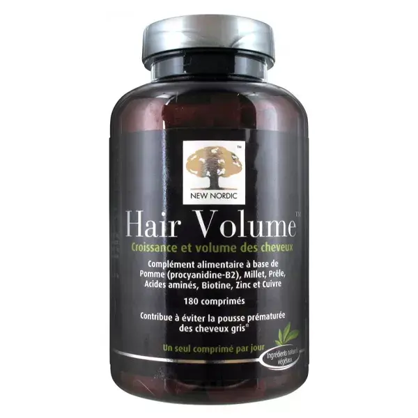Comprimidos New Nordic Hair Volume 180