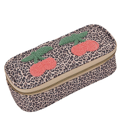 Junger Premier Federmäppchen - Leopard Cherry