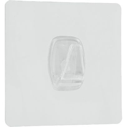 Crochet statique U-FIX 8 x 8 cm transparent