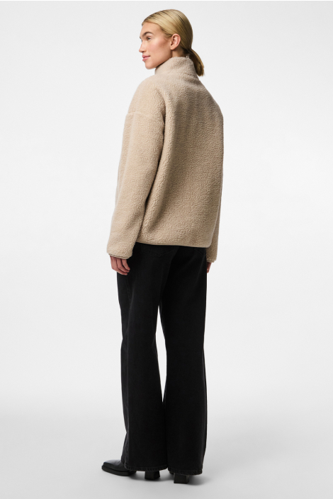 Pieces beige dames jas