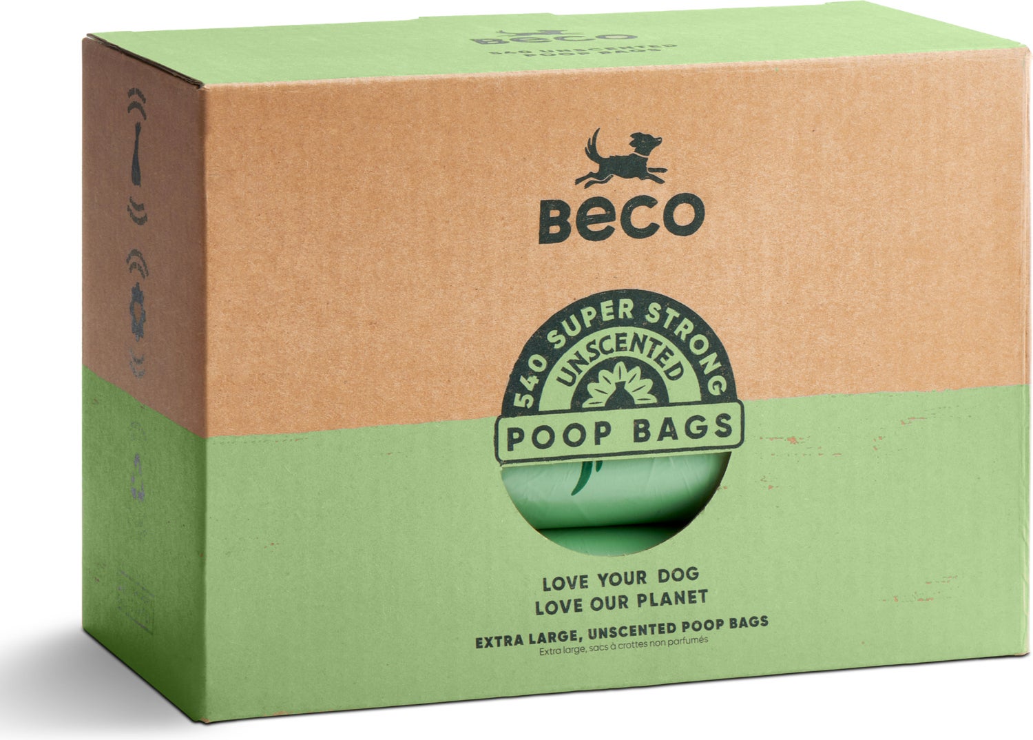 Beco poepzakjes groen 15 stuks