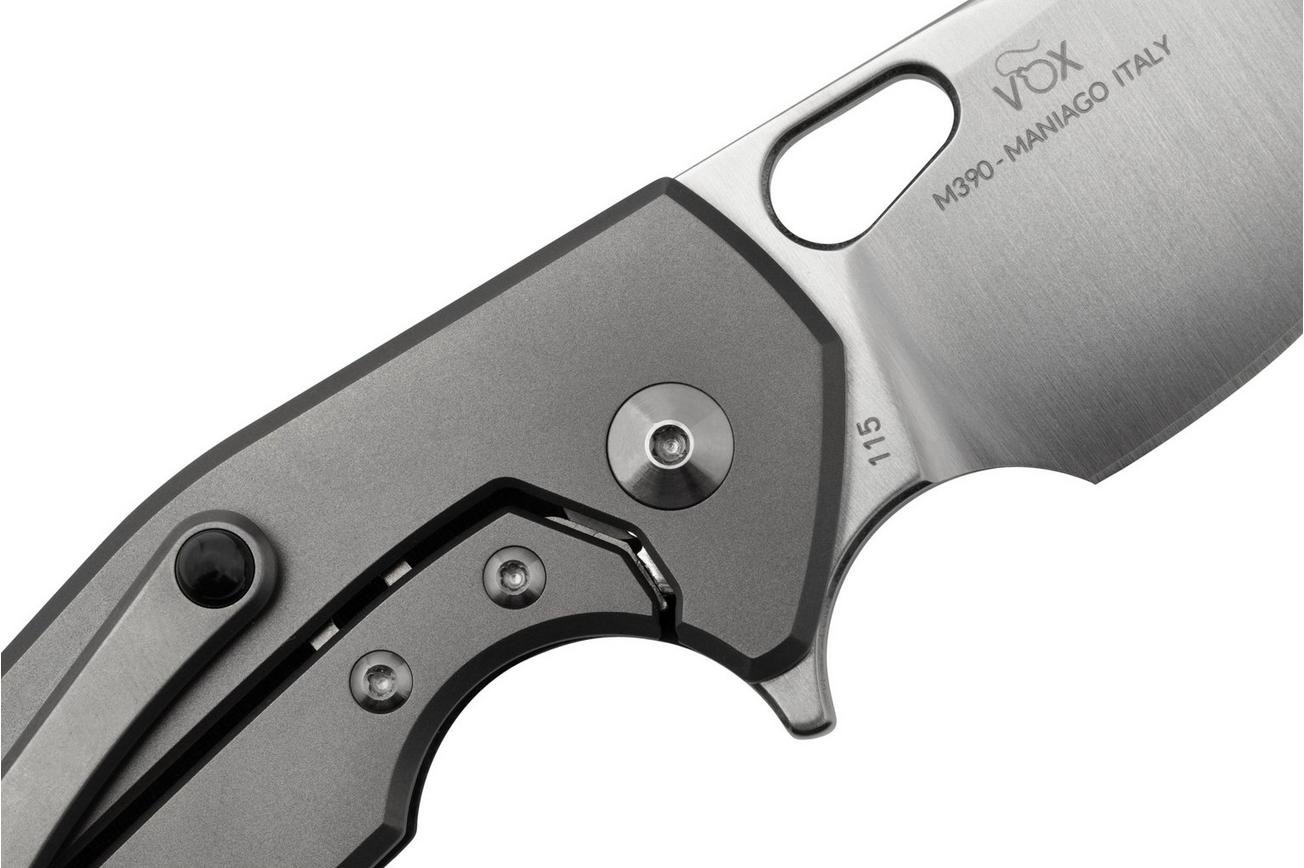Fox Knives Suru, FX-526 MIBL Denim Micarta M390 Knivesandtools exclusive zakmes