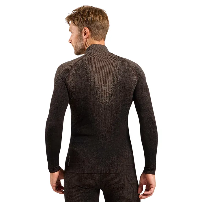 Odlo Blackcomb Eco Half Zip Turtle Neck Base Layer Longsleeve Heren