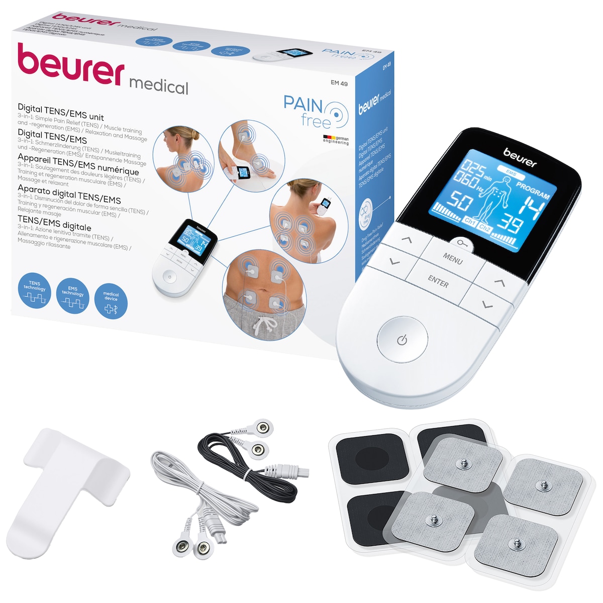 Beurer digital TENS/EMS-enhet EM 49