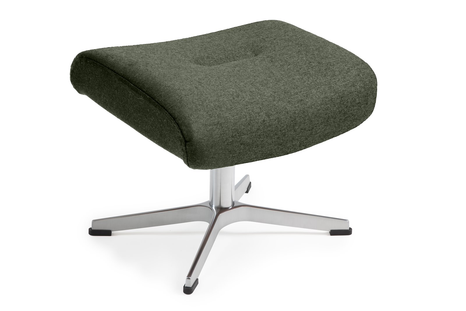 Air krakk høy I tekstil Sheford 1383-28 Forrest, høy standard svingfot alu. Skrog i helkledd