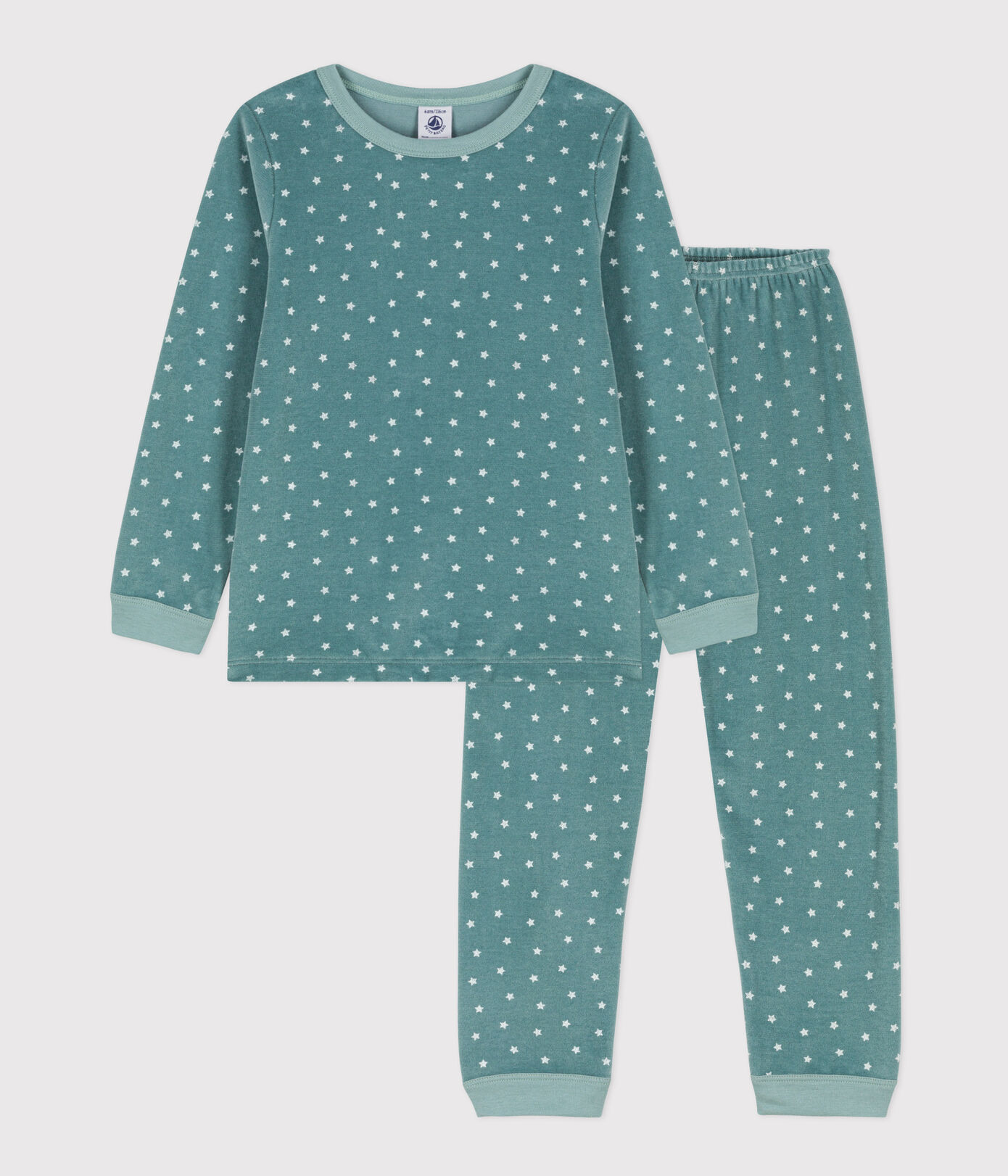 Pyjama étoile petite fille/petit garçon en velours