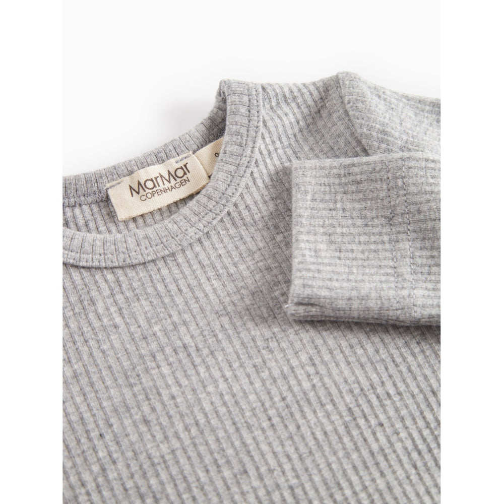 Køb MarMar Modal Melange Light Grey Melange Plain Body LS