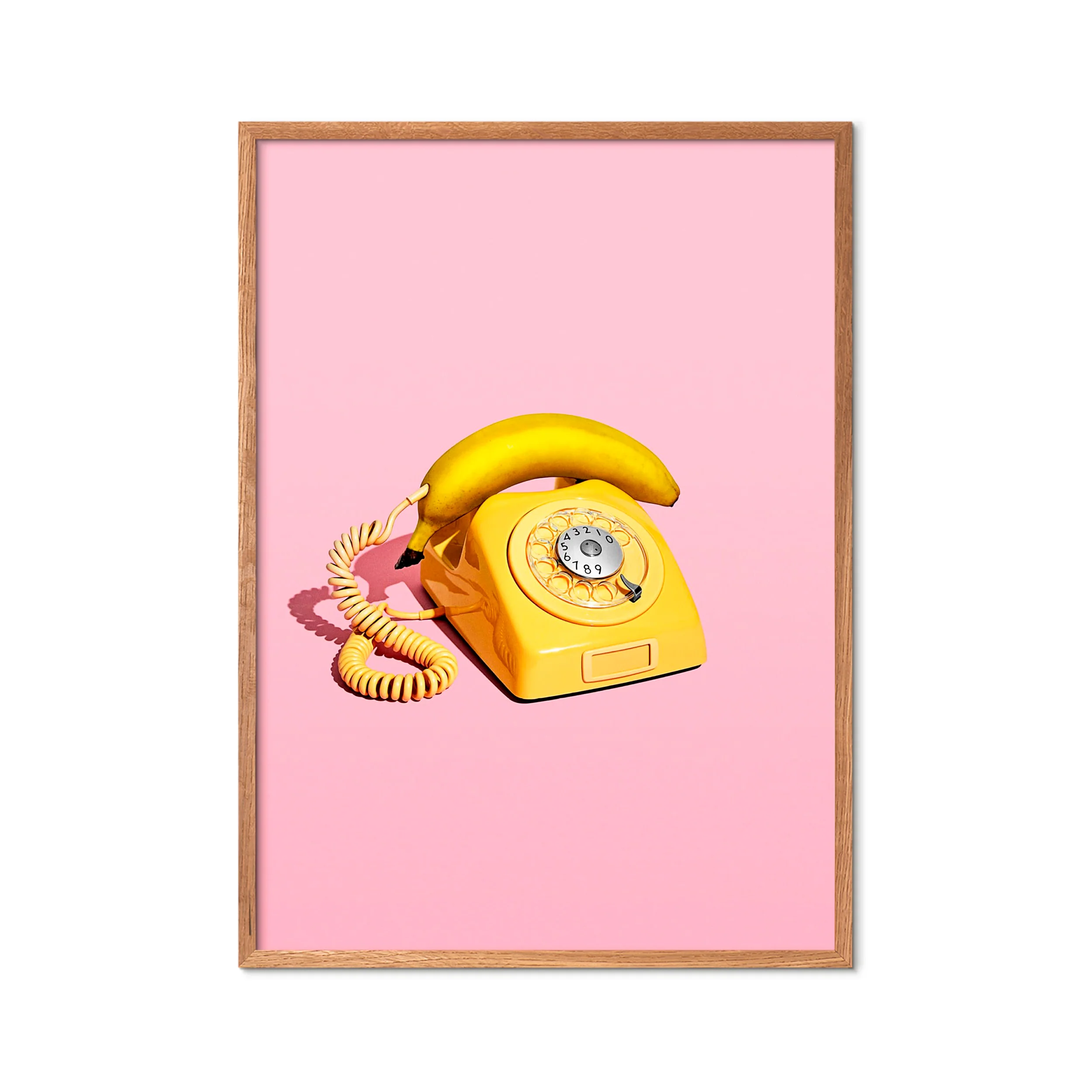 Poster & Frame  Supermercat plakat, Banana phone - 30x40 cm.
