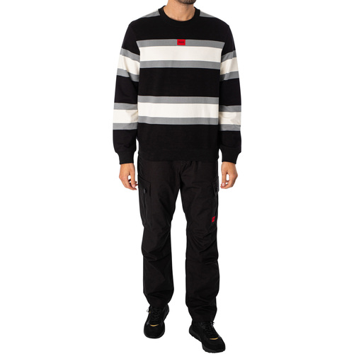BOSS - Pantalones Cargo Garlo233 Negro