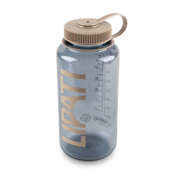 Lipati Unisex Drikketilbehør Water Bottle 1L (32oz) Hvid